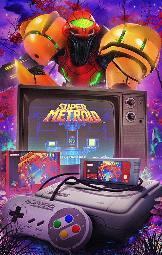 Super Nintendo - Super Metroid PAL