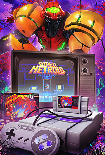 Super Nintendo - Super Metroid NTSC